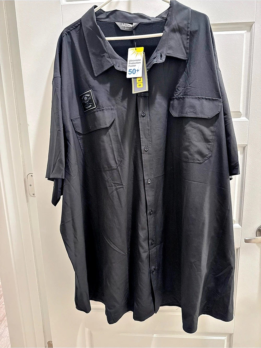 Hodo UV Protective 50+ Shirt Black 6XL NWT